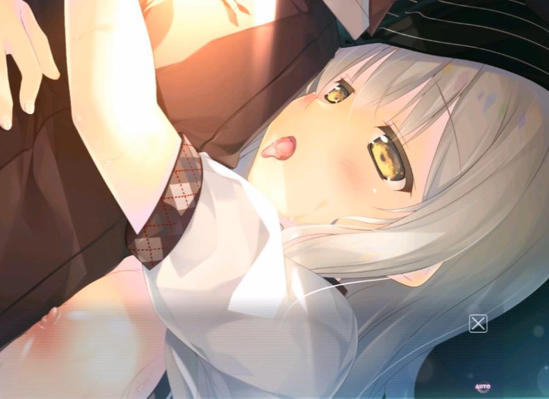 『私だけのおちんぽ❤』エッチな少女が欲情してお店の中で肉棒を咥える！唾液を絡ませてお口でザーメンをキャッチ！＜エロゲー＞